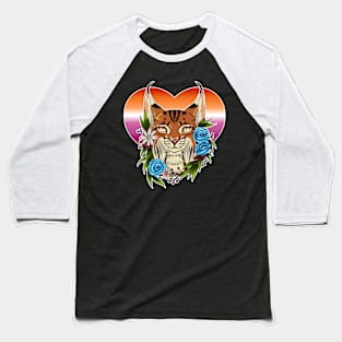 Lynx Lesbian Baseball T-Shirt